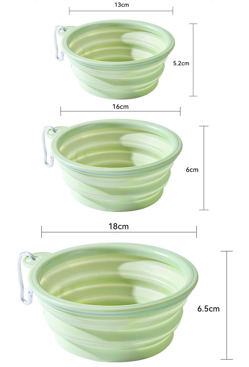 collapsible dog water bowl